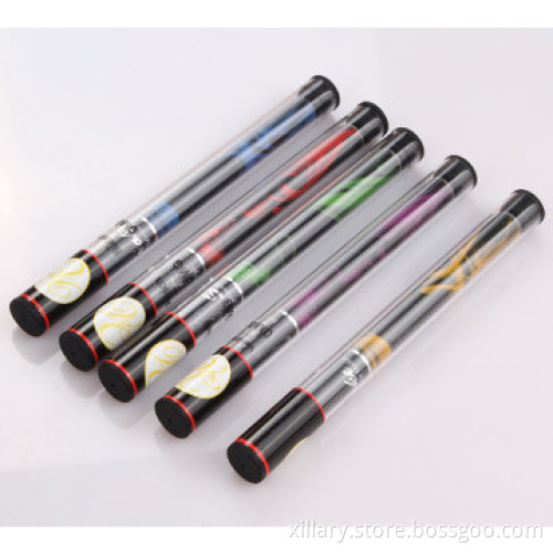 500 puffs colored smoke disposable e shisha ego w